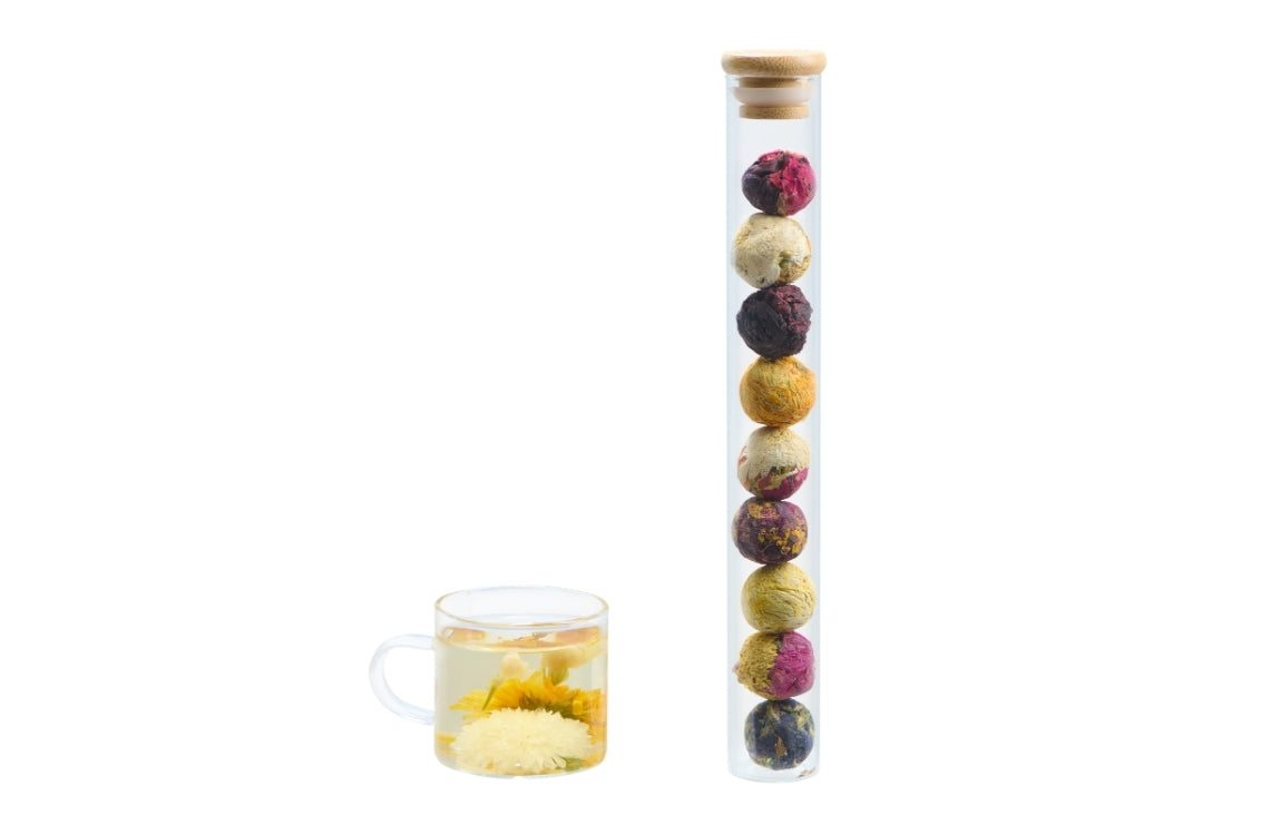 Signature 9-piece Flora Tea Set